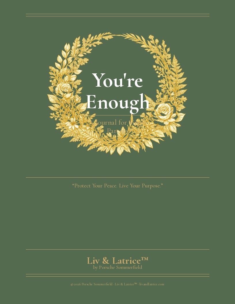 You're Enough — A Journal for Single Parents cover